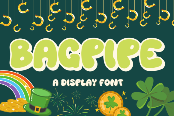 Bagpipe: A Playful and Authentic Display Font for Crafters