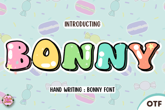 Bonny: A Playful Display Font for Engaging Visuals