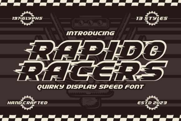 Boost Your Brand with Rapido Racers Font
