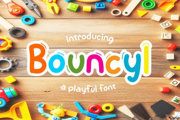 Discover Bouncyl: A Playful Typeface for Joyful Publications