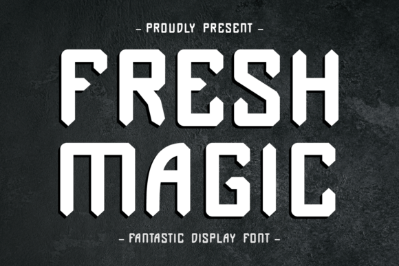 Enchant Your Web Design with Fresh Magic Font