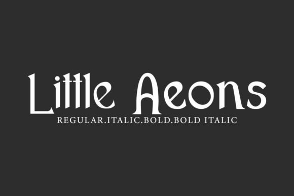 Enhance Your Web Design with Little Aeons Font