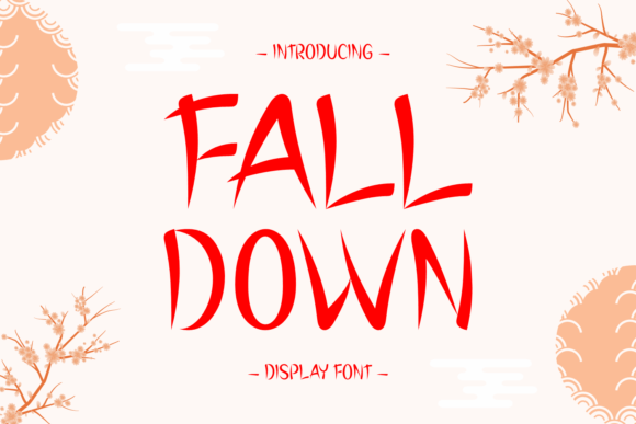 Fall Down Font: Bold Display Typography for Digital Campaigns