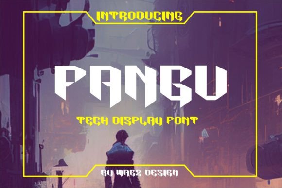 Fangu Font: A Modern Display Typeface for Editorial Design