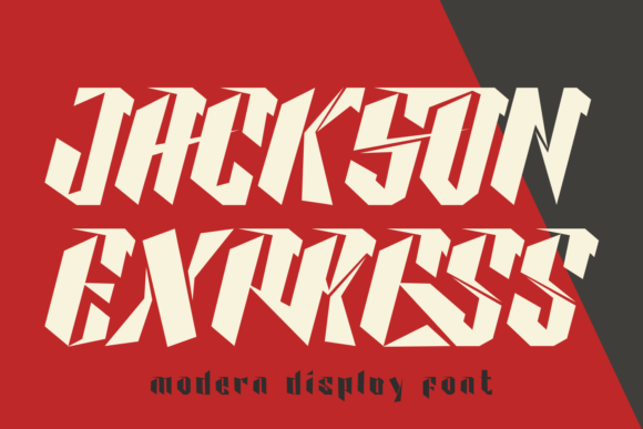 Jackson Express Font: Bold Display Type for Digital Campaigns