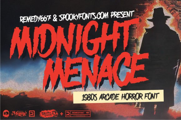 Midnight Menace: A Font for Bold and Memorable Branding