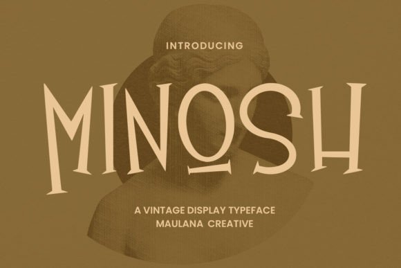 Minosh: A Bold and Versatile Display Font