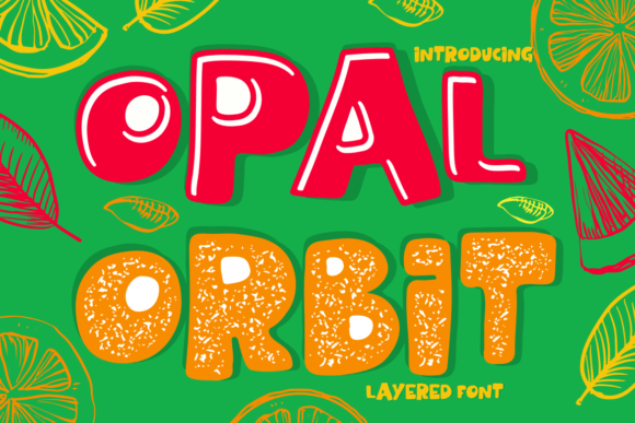 Opal Orbit: A Whimsical Font for Editorial Design