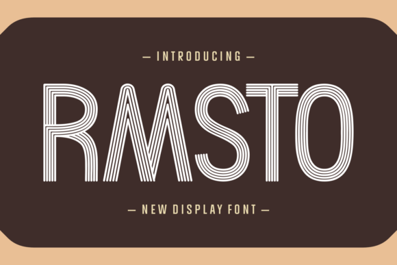 Rmsto Font: Bold Editorial Typography for Impact