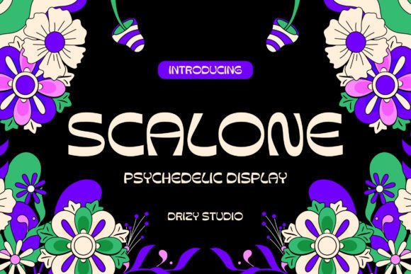 Scalone: A Vibrant Display Font for Crafters and Creators
