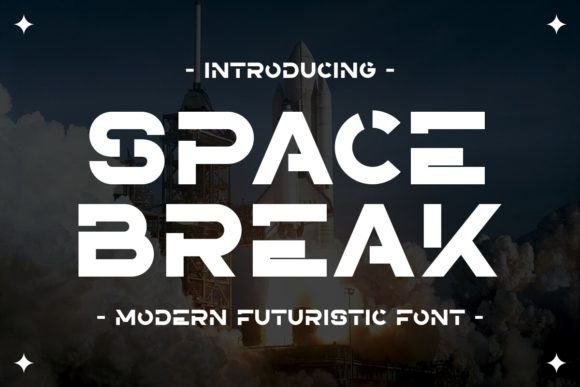 Space Break: The Futuristic Font for Bold Campaigns