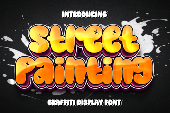Street Painting Font: Adding Urban Edge to Small Business Branding