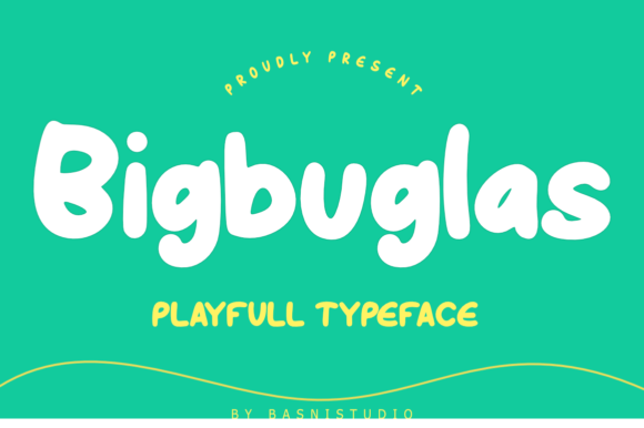 Transform Your Brand with Bigbuglas: A Playful Typeface