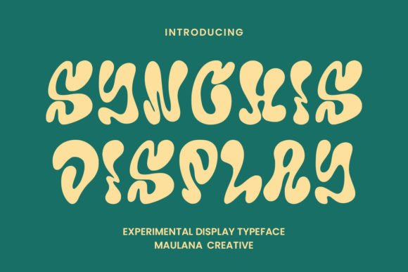 Unleash Creativity with Synchis: A Bold Display Typeface