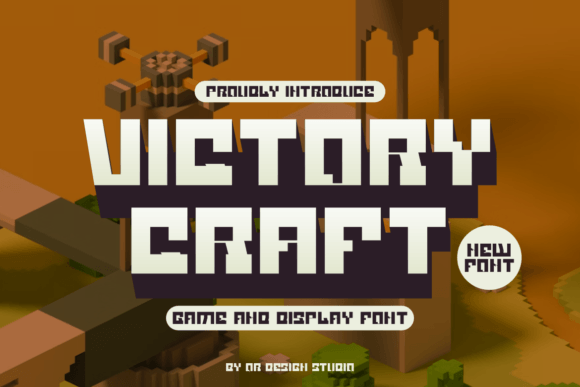 Victory Craft: A Bold Display Font for Editorial Impact