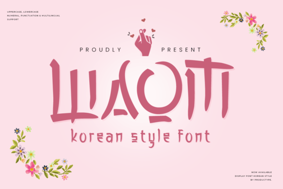 Waom Font: Elevating Brand Identity with Korean Elegance